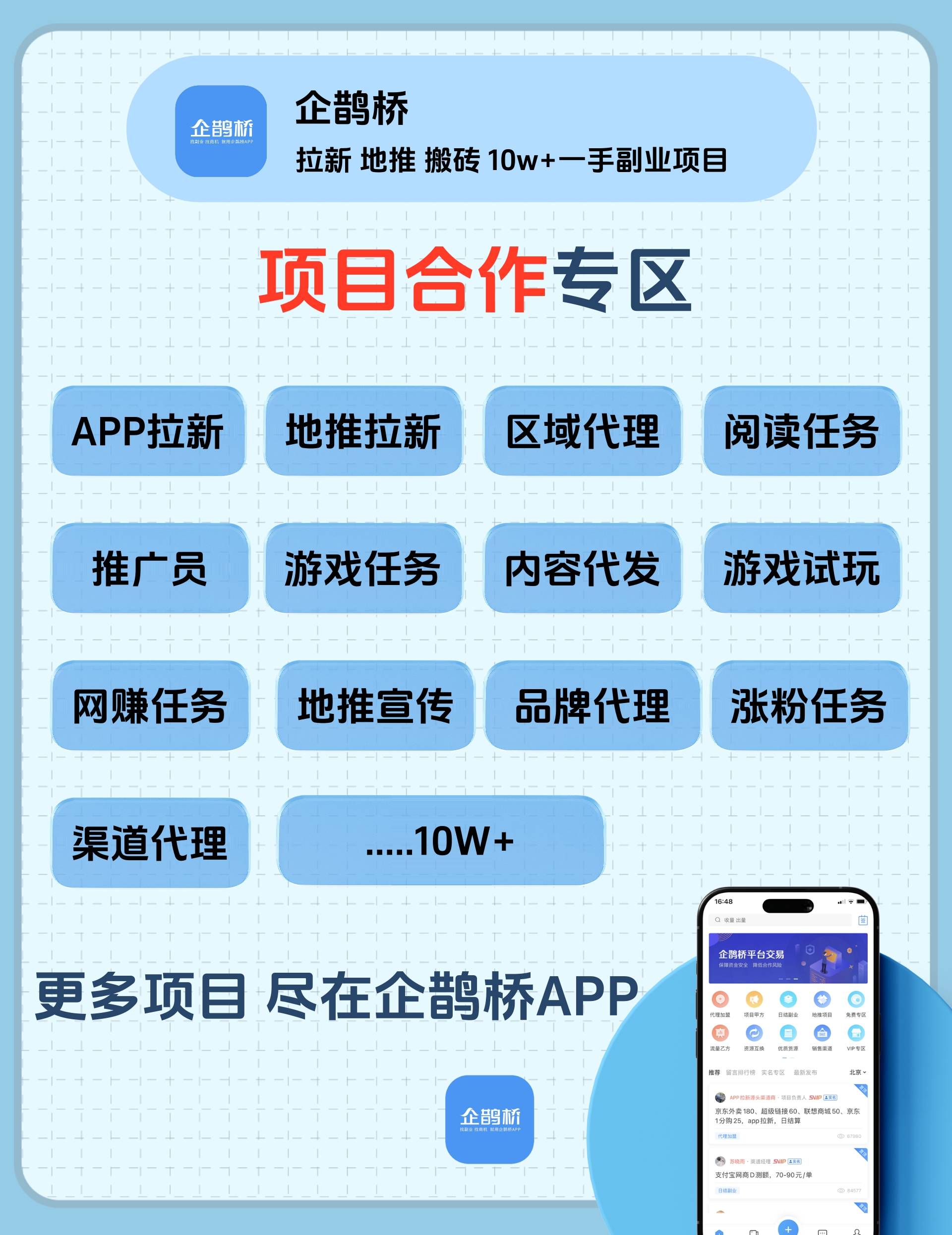 承接推广业务