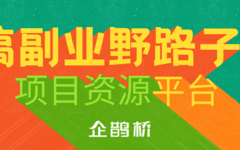 赚快钱的野路子